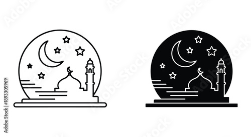 Whimsical Night Sky Bookends