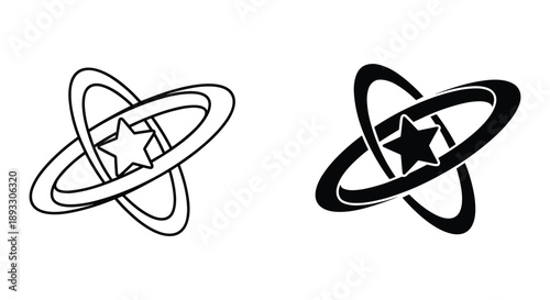 Interlocking Orbits with Star Symbols
