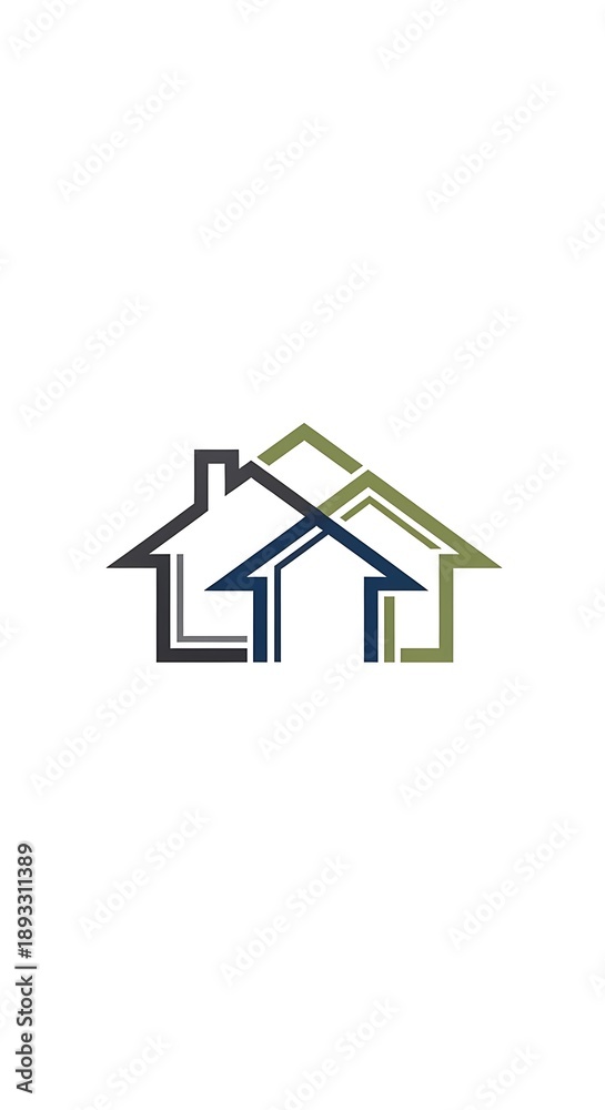 Obraz premium House Logo Real Estate Symbol Design.