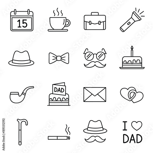 Whisk outline graphic, symbolizing baking and cooking preparation, simple vector icon