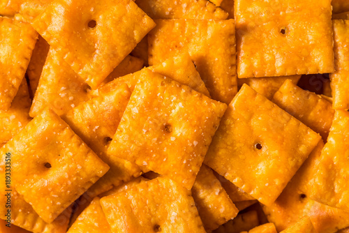 Fotografija Savory Salty Cheese Cracker Squares