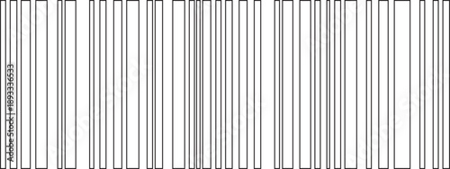 Barcode icon vector illustration for scanning retail product identification, digital inventory tracking, modern flat design symbol set collection group for web app print use.