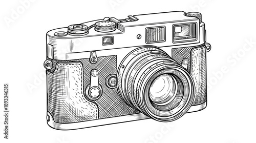 Vintage Camera Design, Art Workshop, Illustrative Content, Creative Environment, Artistic View