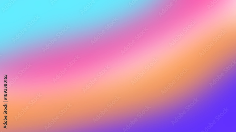 Obraz premium Multicolored gradient with blue, pink, orange, and purple hues