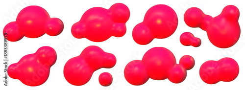 Modern 3d lava lamp visual with drifting metaball blobs, abstract liquid spheres, vibrant color gradients and soft fluid flow, stylish 3d lava lamp effect.