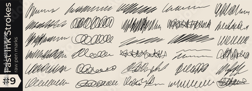 Pen messy texture with scribble scratch stroke and sign squiggle random. Tangle pencil doodle with sketch line drawing and marker pattern ball. Scrawl illustration pen with note small scribble.