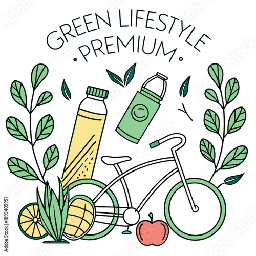 You Re In Control Green Lifestyle Premium Illustra SVG Vector Design