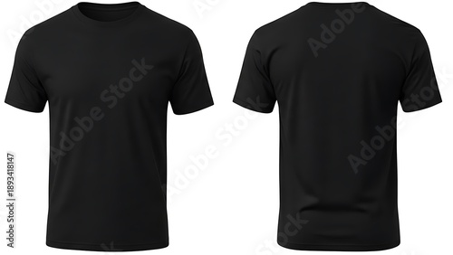 Black short sleeve t shirts front and back views black t shirts short sleeve shirts plain t shirts crew neck