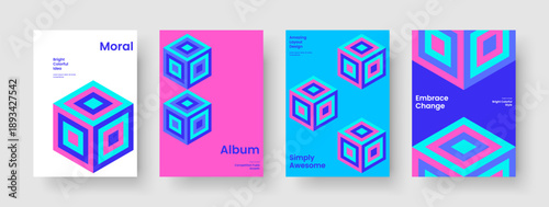 Geometric Poster Template. Isolated Business Presentation Design. Creative Report Layout. Background. Book Cover. Brochure. Banner. Flyer. Handbill. Catalog. Leaflet. Brand Identity. Pamphlet