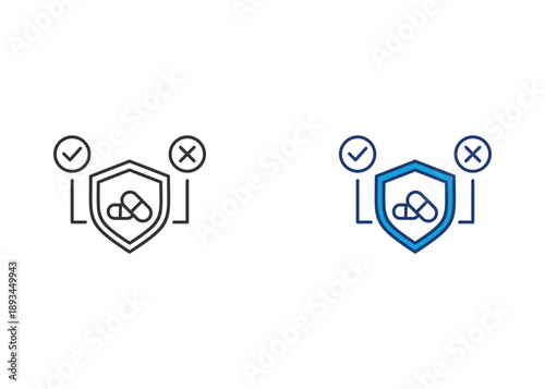 Feasibility Icon Set Multiple Style Collection