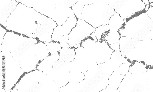 Abstract black and white grunge crack overlay background, Old wall texture cracked concrete vintage monochrome