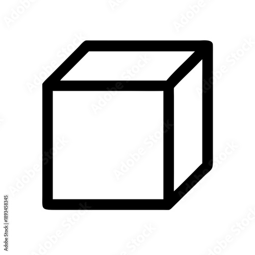 Cube Icon Vector Illustration