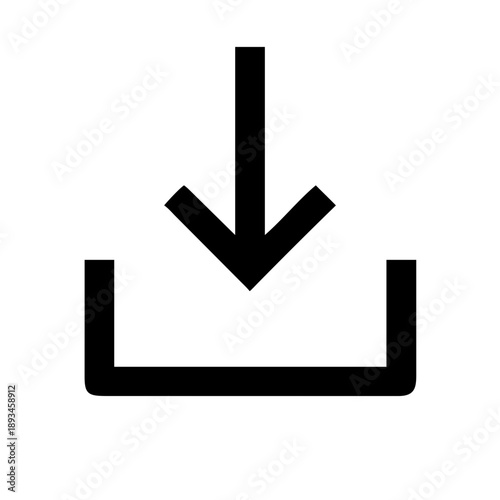 Download Icon Vector Illustration