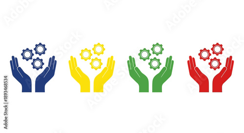 Hands holding money and plants, symbolizing investment growth and financial prosperity from various perspectives