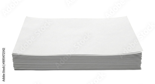 Принти на полотні Stack of blank white printer paper sheets