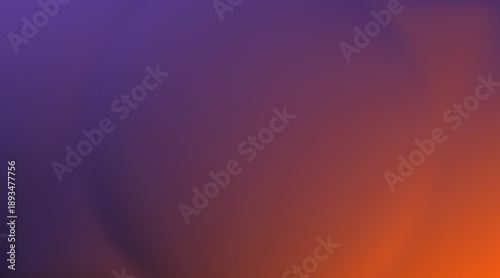 Fotografia A striking abstract background featuring a smooth gradient from deep purple to vibrant burnt orange
