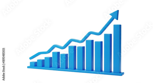 Growing bar graph isolated on transparent background Free Download Growing bar graph isolated on transparent background - GFXLoad