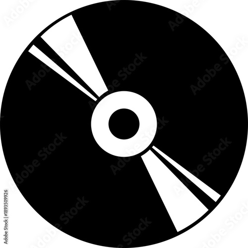 Vektor CD - Compact Disk isoliert