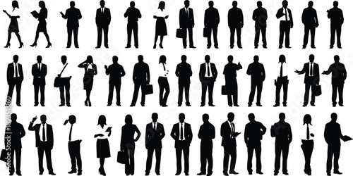 Silhouettes of selfie-taking pairs in varied poses, abstract social interaction illustration, technology, gesture, posture, minimalist style concept