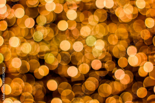 Beautiful bokeh light concept background texture for advertising space.