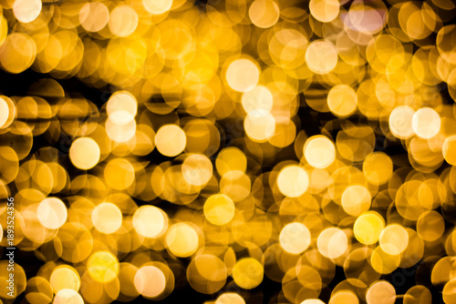 Beautiful bokeh light concept background texture for advertising space.