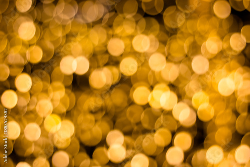 Close-up image of bokeh light, textured background, advertising space, beautiful lights, Chinese New Year celebration lights, lucky lights.