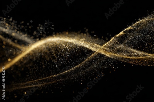 Golden Helix Dissolving Dark Fragments DNA Healing Medical Concept