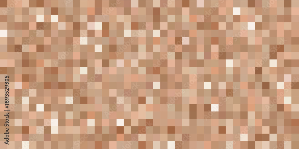 Ταπετσαρία Square pixelated seamless bg in skin color as a censor mark, privacy or prohibited content TV protection