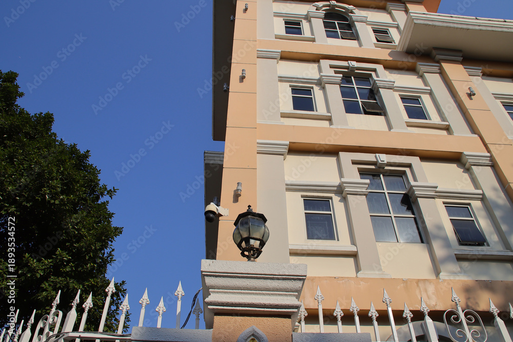 Obraz premium hall (national bank of cambodia) in phnom penh in cambodia