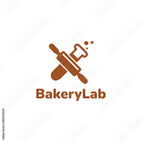 Bakery Lab Logo Vector Simple Icons