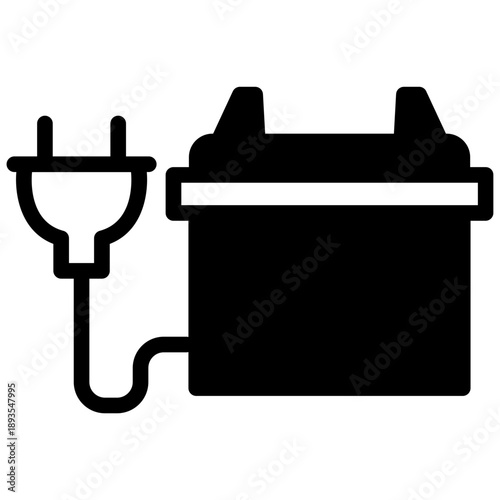 Rechargeable battery icon