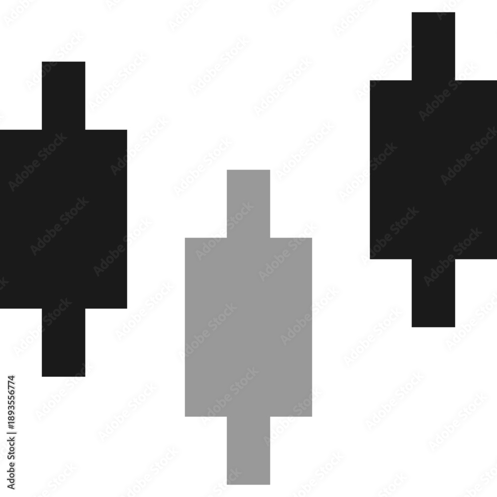 Obraz premium Graphs charts icon