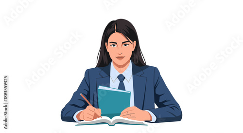 A dynamic group of professionals collaborating in a modern office setting, ideal for business presentations and team-building content.