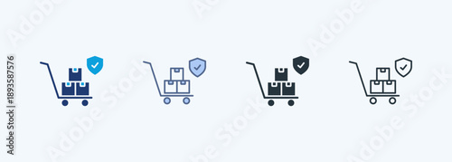 Material Handling Multiple Style Icon Collection