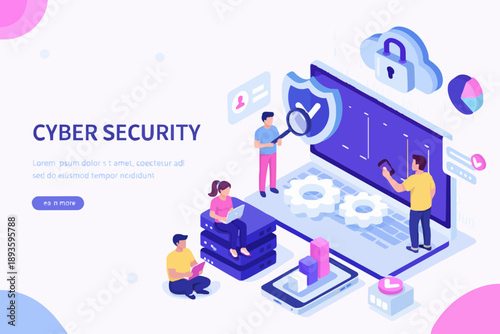 Digital Security Concept View