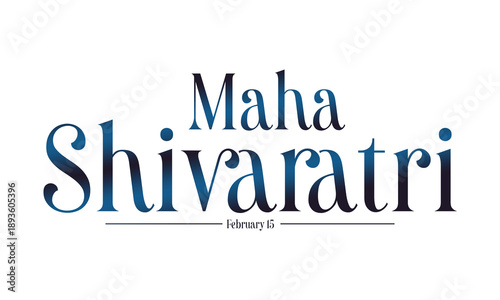 Maha Shivaratri Text Transparent PNG