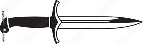 Black and White Sketched of a Whisk with a Handle and Wires kitchen tool whisking