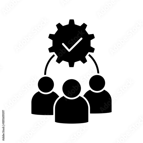 Maintenance vector icon. Technical support Illustration sign. Installing updates symbol. Bow logo.