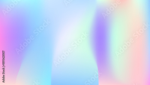 Pearlescent Gradient. Purple Retro Texture. Pop Poster. Iridescent Texture. Metal Holography Brochure. Hipster Foil. Holographic Background. Modern Light. Blue Pearlescent Gradient
