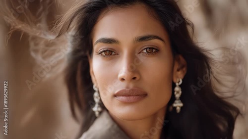 Stunning Portrait of a Beautiful Moroccan Woman