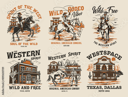 Rodeo vibes in the wild west