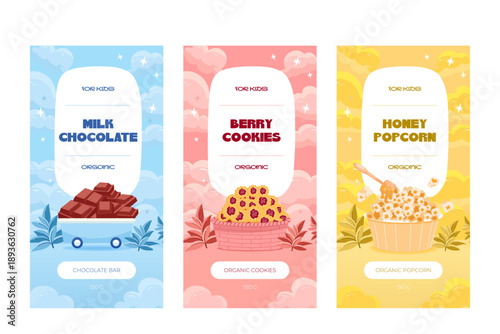 Playful confectionery packaging designs for kids