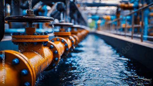 Station d'épuration pour traitement des eaux usées