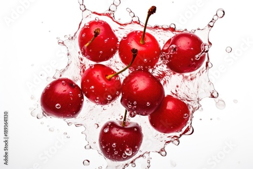 Cherry soda fruit plant food.