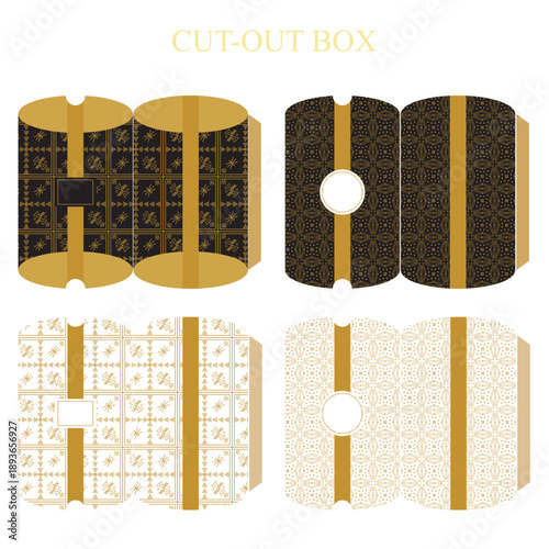 Cut out box, arabic style