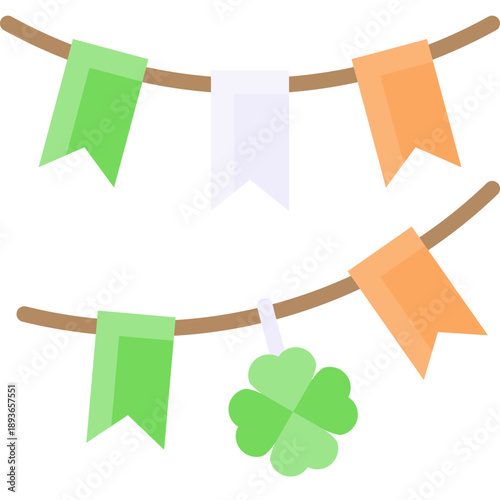 Irish Bunting Flags