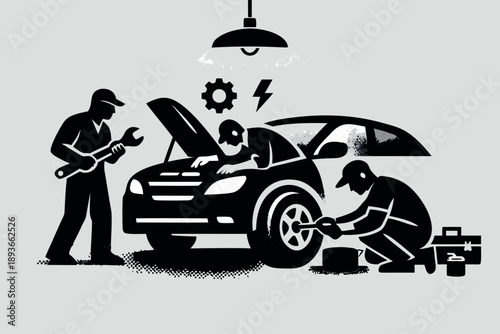  Car sarvecing  car repair car mechanic