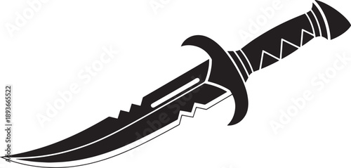 Black and white sketched of a whisk and a knife with a serrated edge kitchen utensils sketched cooking tools