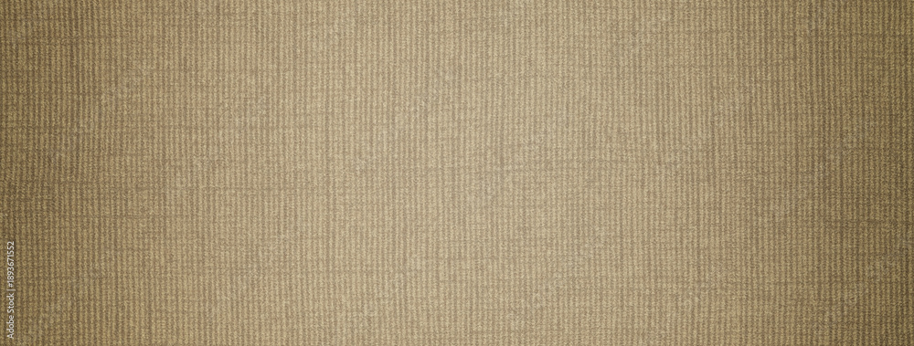 Fototapeta premium Beige textured textile fabric background with woven structure and vignette, macro surface for interior design