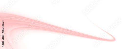 Neon light waves ripple through darkness with glowing intensity. Smooth curves express motion and power. Abstract futuristic background for digital and sci-fi projects. PNG